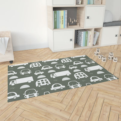 Tapis de jeu trafic pour enfants