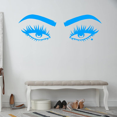 Adhésif décoratif yeux