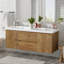 Meuble-lavabo mural moderne pour grandes salles de bain