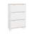 Narrow Design Shoe Cabinet With 3 Flip Drawers, Wood Grain Pattern Top Entryway Organizer With 3 Hooks, Free Standing Shoe Rack With Adjustable Panel For Hallway-1710272331