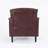 Enoks Tufted Leather Armchair-1431341376