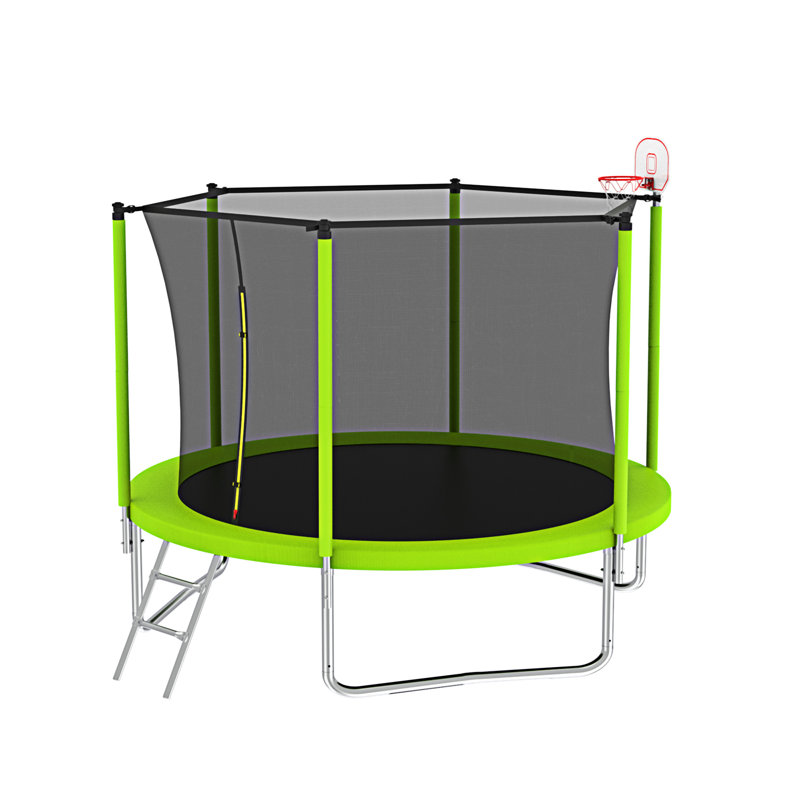 Trampoline vert 8 pi