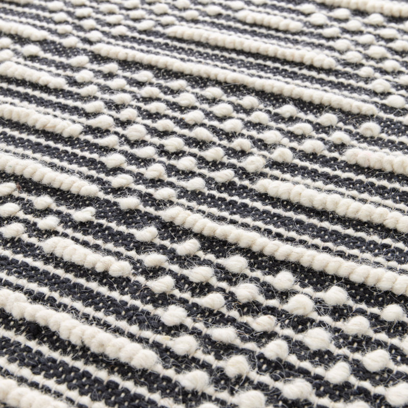 Romed Abstract Hand Woven Area Rug, Rectangle 120 x 170cm