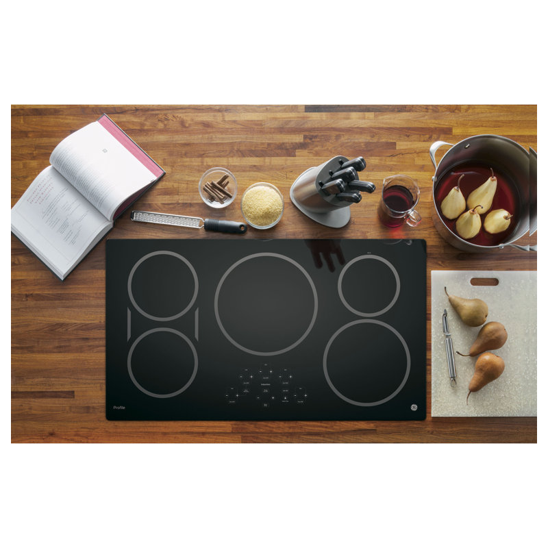 Range 36" Induction Cooktop with 5 Elements, Black