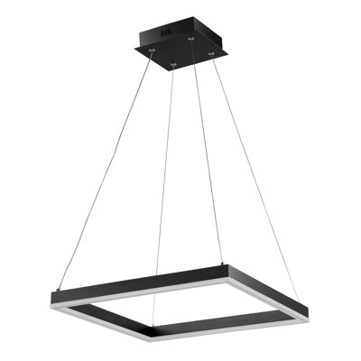 Pradyumna 1 - Light Black LED Pendant