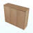 12" Bathroom Side Cabinet, 3-Soft Close Doors, Float Mounting Design, 12*3-2051014845