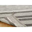 Canyon Cotton Striped Area Rug in Gray-176789161
