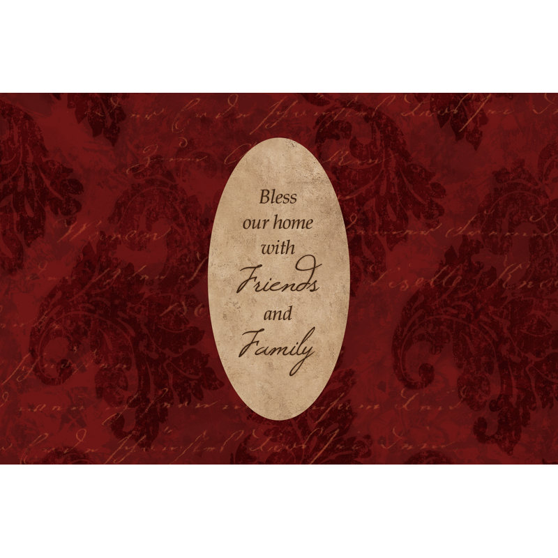 Friends And Family Photo Mat - Wrapped Canvas Print, 30cm H x 46cm W x 3.8cm D
