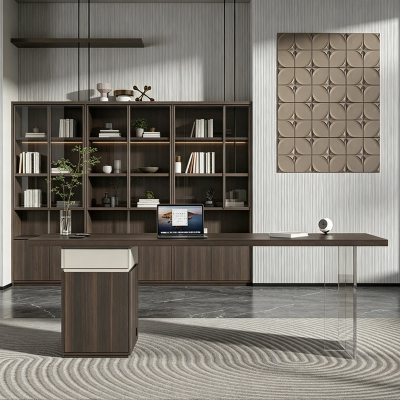 Bureau de style italien minimaliste, H 29,92 po x l 70,87 po x P 23,62 po