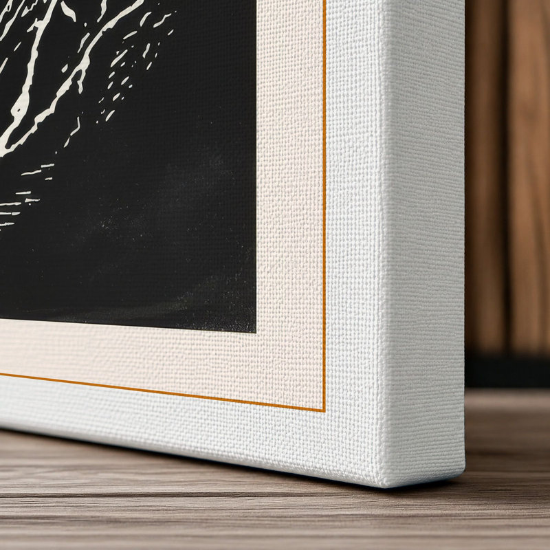 Mountain Peak Rustic - Wrapped Canvas, 18x12 - 45.7 x 30.5 cm, White Border