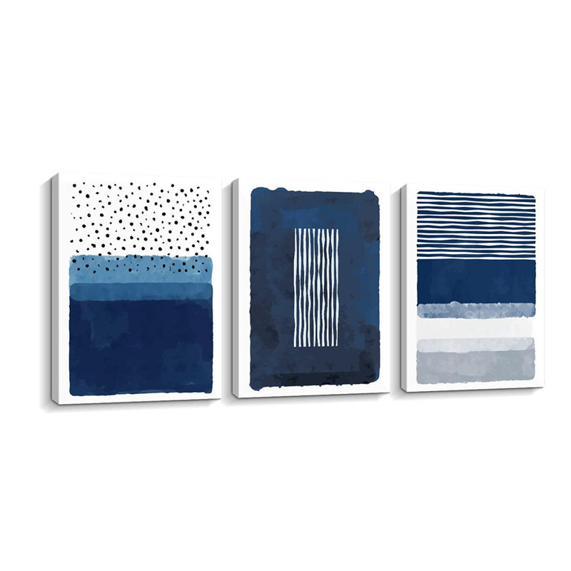 3 Piece Wrapped Canvas Set