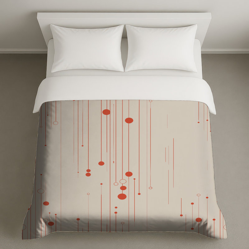 Abstract Bedding Art Duvet Cover Modern, Queen