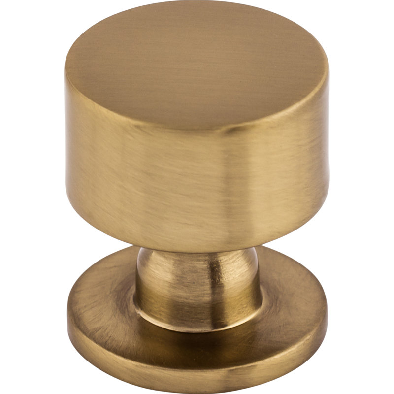 Lily Round Knob, Honey Bronze, 1 1/8" Knob Diameter