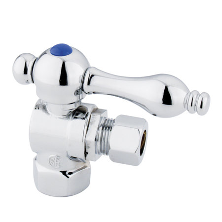 Quarter Decorative Turn Valves, Polished Chrome