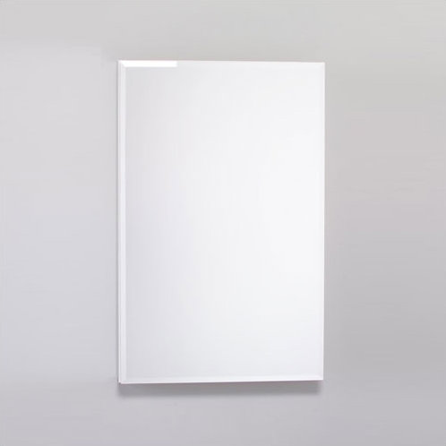 PLM24 Series Medicine Cabinet, White, Beveled