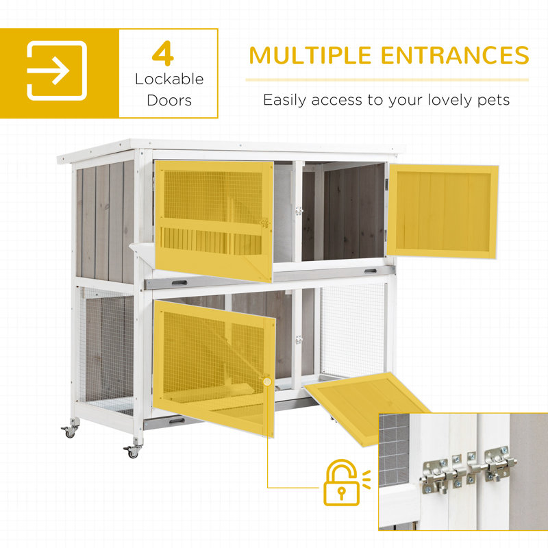 Weather Resistant Rabbit Hutch