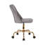 Velvet Office Chair-1097909162