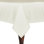 2 Pack Rectangular Polyester Linen Tablecloth