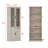 81.7'' H 5-Tier Display Case Curio Cabinet With Glass Doors
