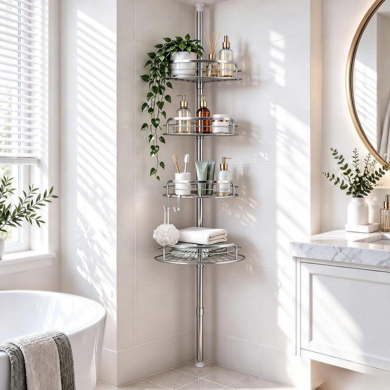 Tension Stainless Steel Shower Caddy