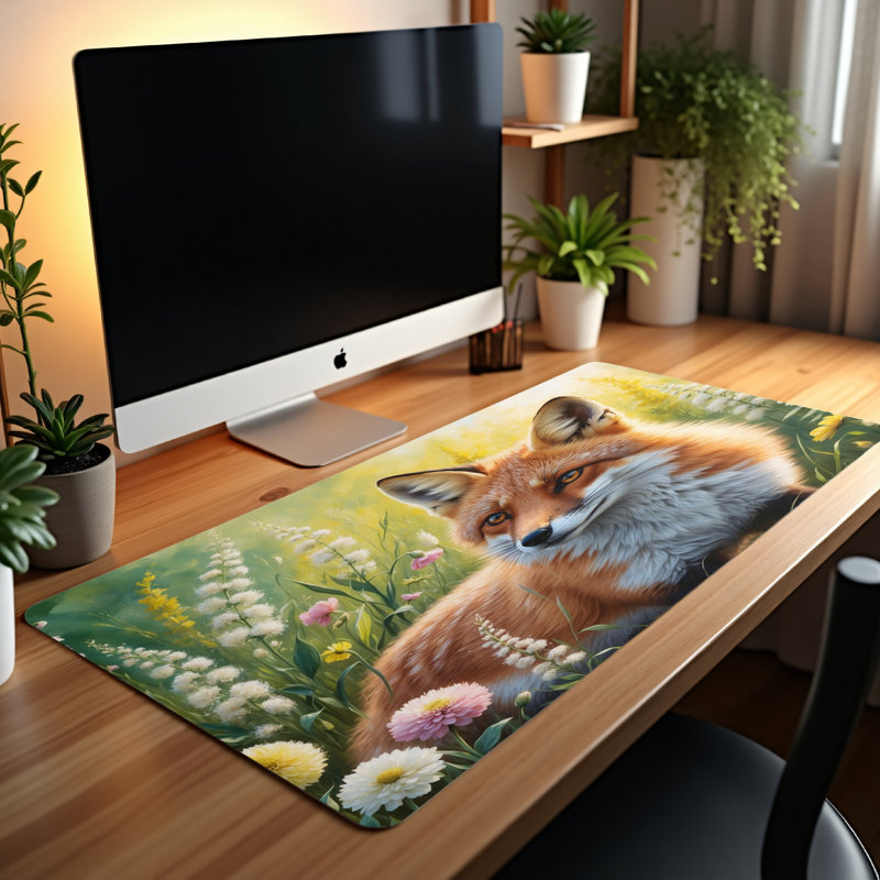 Polyester Desk Pad, 23.6x13.8
