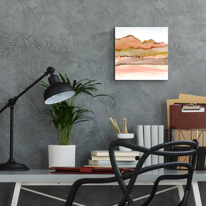 «Desertscape IV» par Chris Paschke, H 12 po x l 12 po x P 0,13 po