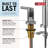 Geist Chrome Bathroom Faucet, 8 Inch Widespread Bathroom Sink Faucet for Vanity, Push-Pop Drain Assembly, Chrome-73673210