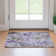 Tapis mauve de qualité supérieure lavable à la machine Prisco