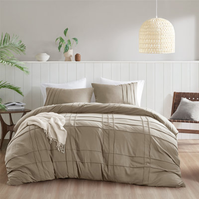 Ensemble de housse de couette plissée Harris