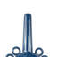 Vase à fleurs Kary, aspect 3D unique, céramique étroite de 23 pouces-110521956
