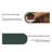 Upholstered Hunter Green Square Corduroy Ottoman with Solid Wood Legs, Single Ottoman Modular Part For Sectional Sofa-1655143567-1673159786