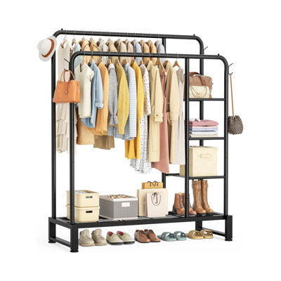 115cm Rolling Clothing Rack