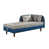 Bleu marine/gris