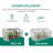 Mini Greenhouse with double Roll-Up Zippered Doors, PE Cover-120765933