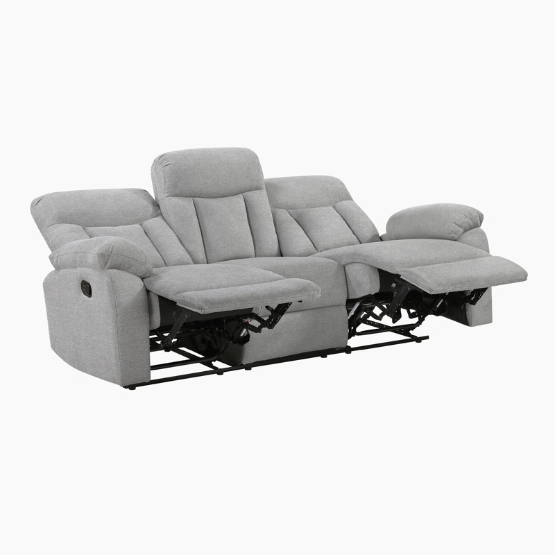 Canapé inclinable traditionnel en chenille 84 po Mayodan