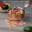 Red Barrel Studio® Autumn Colours Decorative Cork Backed Stone Trivet 8" Square