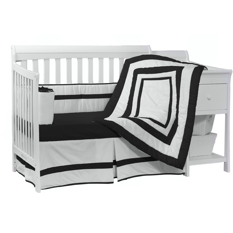 Ensemble de 2 draps-housses, Noir