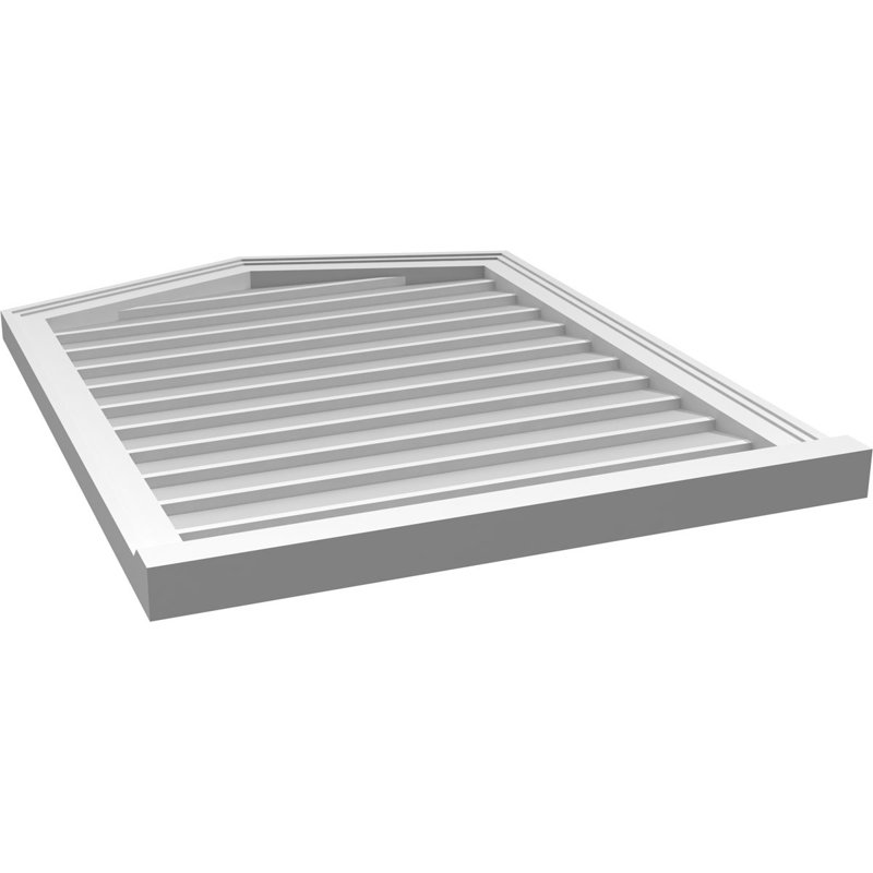 Ventilateur à pignon en uréthane non-fonctionnel Signature, H 36 po x l 28 po x P 2 po