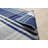 Ziv Blue Flatweave Wool Modern Plaid Hand-Woven Area Rug-378891737