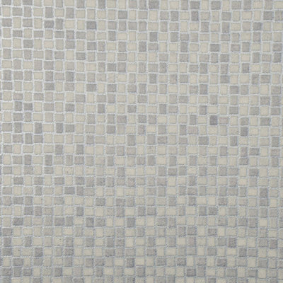 Non Slip Stone Effect White Silver Vinyl Flooring For LivingRoom, Kitchen, 2.8mm Cushion Backed Vinyl 200cm X 200cm