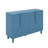 Versatile Natural 4-Door Buffet Cabinet - Beautiful Wood Sideboard With Adjustable Shelves & Unique Arc Handles-200650909