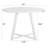 Edo Contemporary Round Dining Table