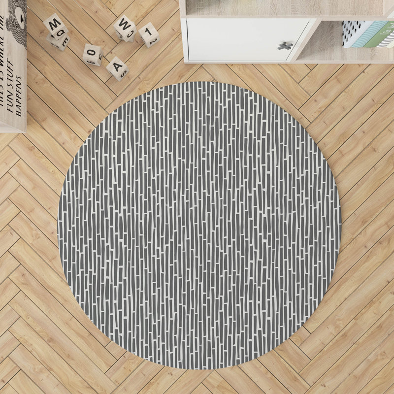 Tapis de jeu pour enfants, Ivoire/gris anthracite