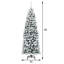 Sapin de Noël artificiel vert/blanc 6 '
