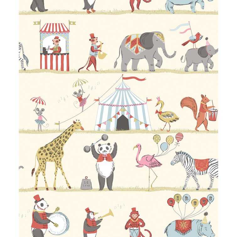 Circus Pattern Wallpaper by MINDTHEGAP – Vertigo Home