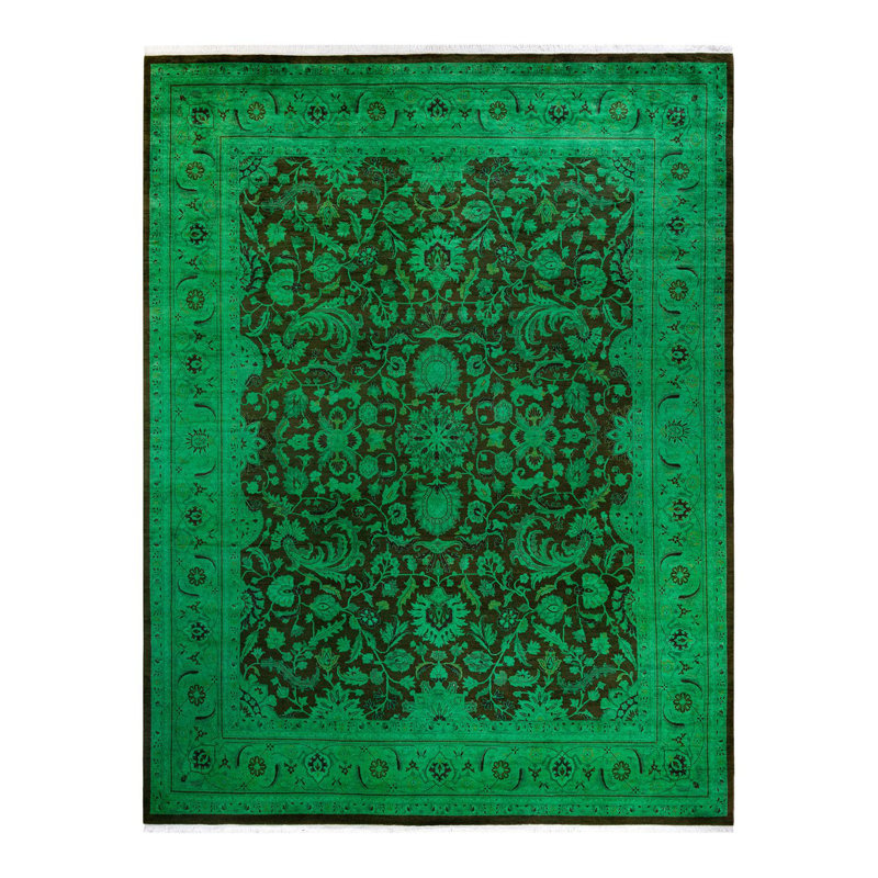 Fine Vibrance One-of-a-Kind 8' 2" X 10' 9" Hand Knotted Area Rug