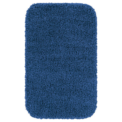 Treye Nylon Bath Rug with Non-Slip Backing