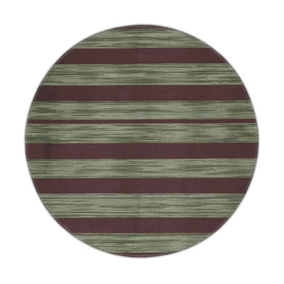 Tapis intérieur / extérieur noir HorizontalStripes