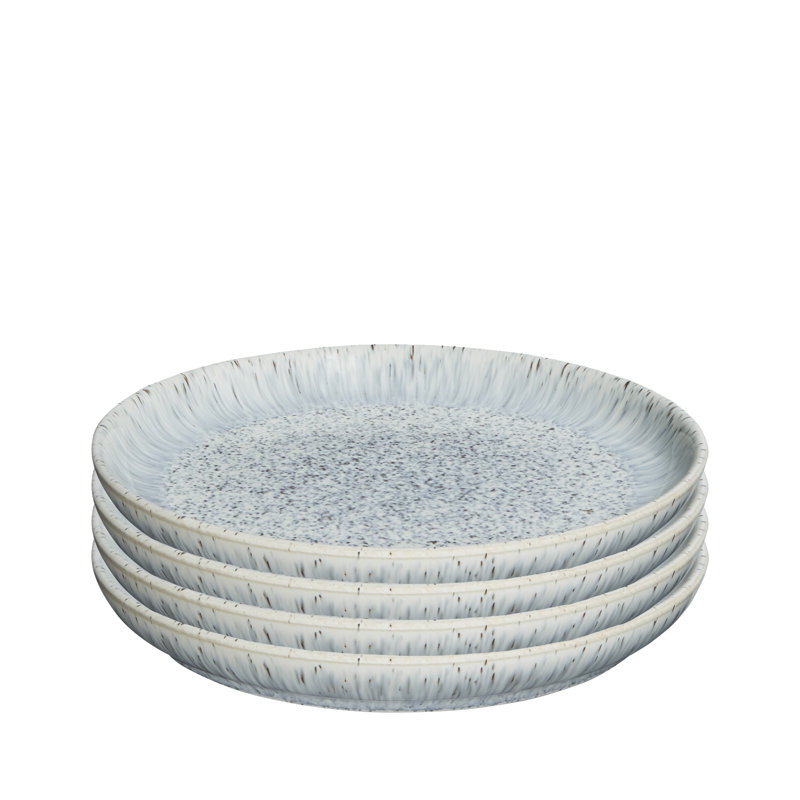 Halo Speckle Gray Denby 8.5" Salad Plate