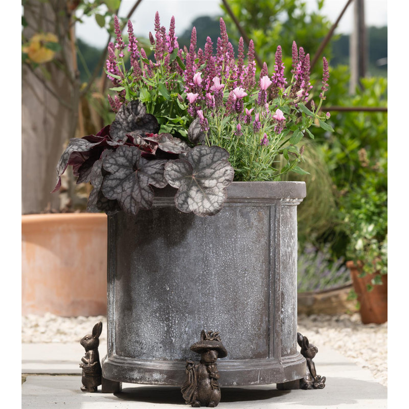 Amis Stone Weather Resistant Planter Feet, Bronze